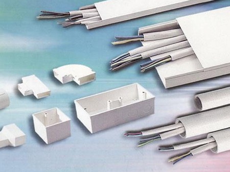 阻燃绝缘PVC电线槽、电工套管